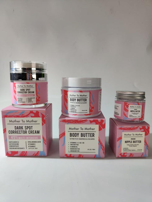 Mother To Mother 2 oz, 2 Organic Nipple Butter Breastfeeding Cream by | Lanolin-Free, Safe for Nursing & Dry Skin