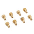 1/24 RC Hex Nut, 8Pcs Brass RC Wheel Lock Nut Replacement Accessories for SCX24 Wheels & Tires (8mm)