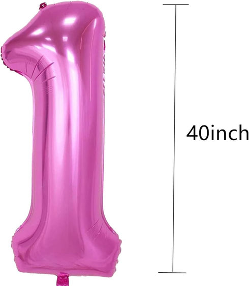 InBy 18pcs Farm Animal Balloons for 1st Birthday Party, Pig Cow Head, First Farm Animal Theme Balloon Garland