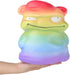 9.9inches Anboor Jumbo Squishies Rainbow Monster Toy Kawaii Gaint Soft Animal Toy Slow Rising Scented Squishys Stress