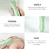 Trimmer Vaguelly Hair for Newborns Cordless Rechargeable Hair Clipper Cutter Quiet for Haircuts Light Green