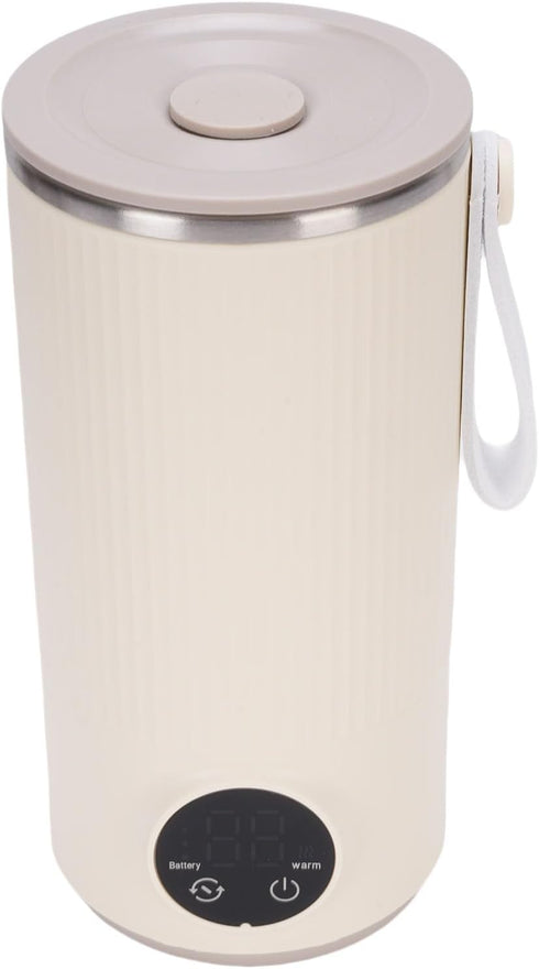 Kikumi Portable Bottle Warmer and Mixer, Electric Coffee Steamer with Uniform Heating, Precise Temperature Control