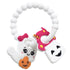 Cute Ghouls Ring Teether and Ghost Teether for Halloween Activities, Toddlers & Kids