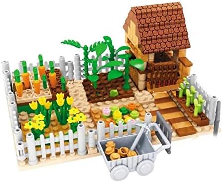 General Jim's Country Garden Farm House, Building Blocks Toy Set with Accessories for Teens and Adults