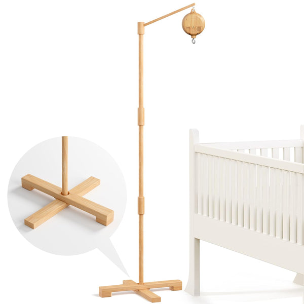 FEISIKE Baby Crib Mobile Arm with Music Box Spin Motor, 57.4 Inch