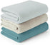 Generic 3PCS/Set Soft Breathable Newborn Baby Receiving Blanket Muslin Swaddle Blankets