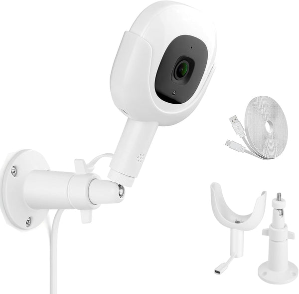 Didalo Wall Mount for Nanit Pro Baby Monitor, Adjustable Baby Monitor Charger Mount