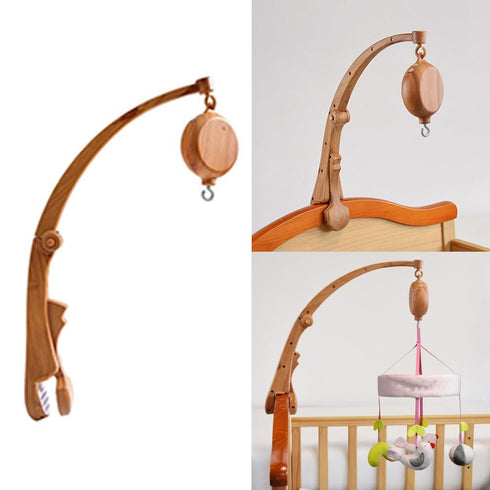 ZEPFJHE Baby Rotary Mobile Crib Bed Toy Music Box with Rotating Hook Crib Musical Toy for Baby Boys or Girls