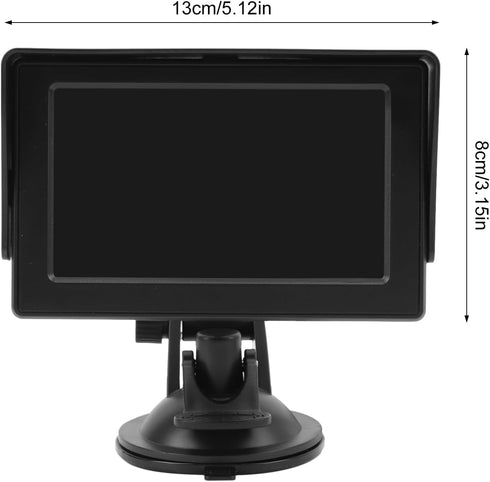 ZDAGELD 4.3" 1080P 150 360 Setup, 2 Baby Car Mirror for Back Seat Camera, Car Seat Mirror Baby Rear Facing Monitor