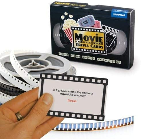 Spinning Hat Movie Trivia Cards