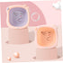 HOODANCOS 3pcs Set Face Bathtub Washbasin, Thickened Plastic Foldable Foot Basin with Cartoon Design, Portable Wash