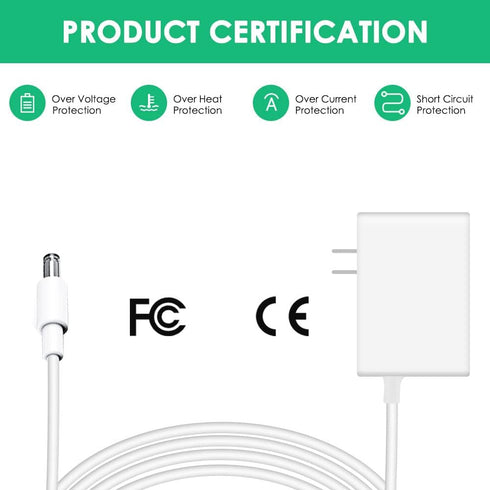 5V Replacement Charger Power Cord for Nova Baby Swing, Motorized Portable Swing Power Adapter