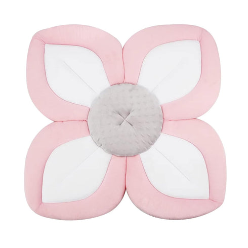 PandaEar Baby Bath Pad for Infant Newborn, Soft Flower Petals for Sink Bathtub Essentials (Pink)