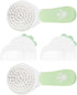 HAKIDZEL Set 2-Piece Hair Brush and Comb Soft Bristles Grooming Kit for Newborns and Toddlers for Cap Care and Registry