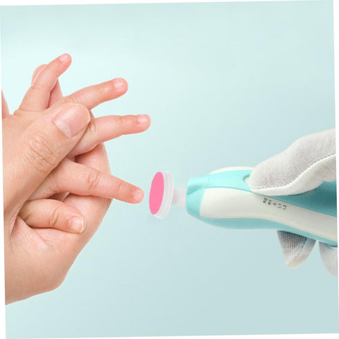 HAKIDZEL 24pcs Trimmer Electric Nail Pads for Toddlers Nail Grinding Heads Replacement Pads Sandpaper