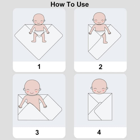 Set 0-3 Unisex Baby Swaddle Blanket with Hat Newborn Swaddle Receiving Blankets Sleep Sack for Months Boys Girls