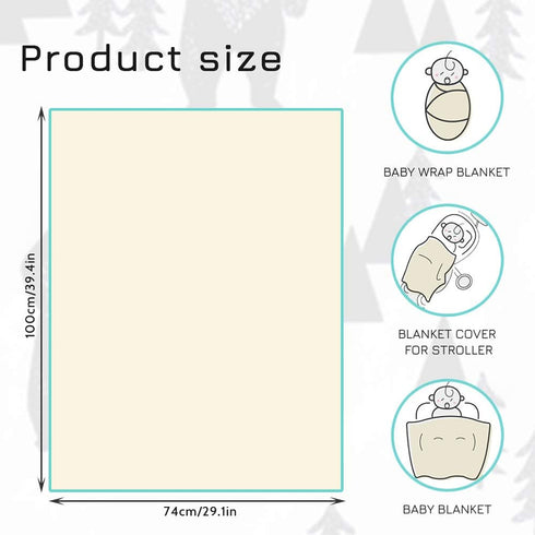 30 40 Inch TANOFAR Bear Baby Blankets, Minky Toddler Blanket for Boys Girls, Dotted Backing, Double Layer, Crib
