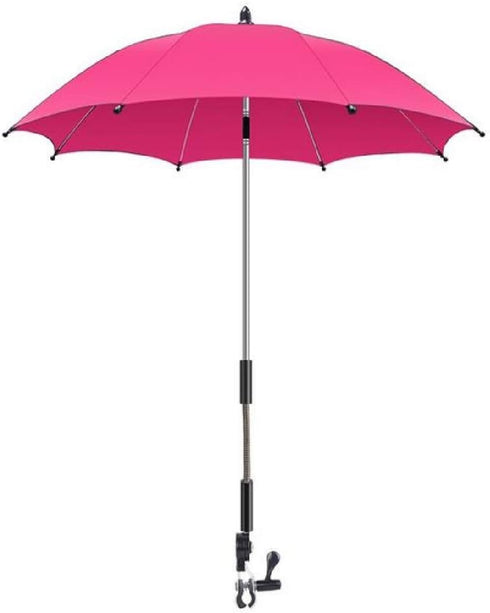 Silfrae Baby Stroller Umbrella, Rainproof UV Rays Parasol