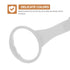 Totority 1 Pair Cot Playpen Items - Bed Crib Pull Rings Infant Stand Up Rings Safety Ring Child Accessories