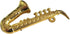 Mini Saxophone Model, Miniature Sax Model for Musical Collection Decorative Ornaments (Golden)