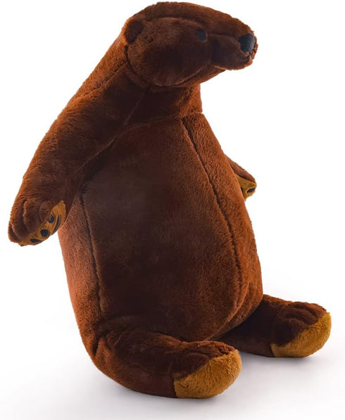 23.6 in/60 cm SNOWOLF Djungelskog Bear Giant Simulation Bear Toy Stuffed Animal Plush Doll Huge Cuddly Brown Teddy Bear