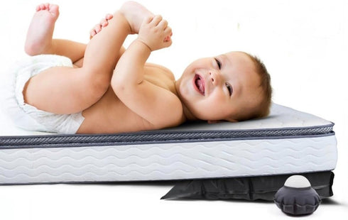 Inflatable Wedge Pillow for Colic Baby Relief Fully Adjustable Infant Sleeping Wedge