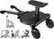 Universal Stroller Board, Buggy Board Rider with Detachable Seat, Suitable for Most Strollers, Holds 55lbs