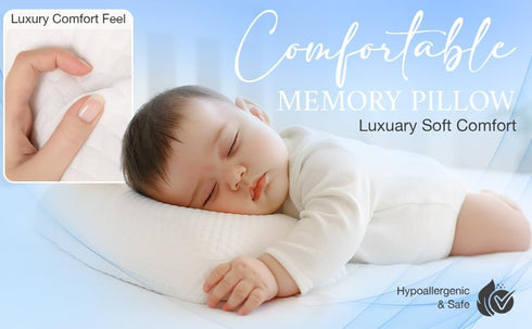 OA.FON.SO Pregnancy Wedge Incline with Removable Cover, Memory Foam Body Positioner for Acid Reflux and Respiratory