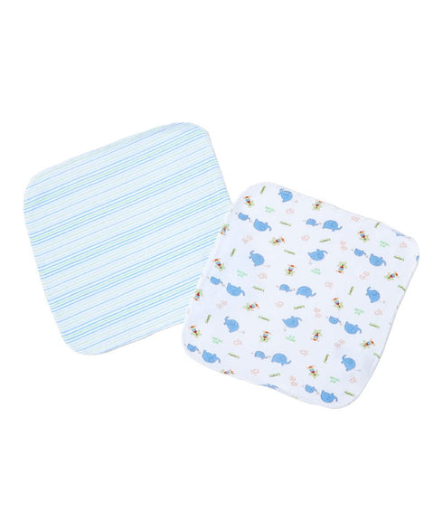 10 Pack Spasilk Baby Soft Terry Bath Washcloth Wipes