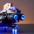 Upgraded LED Light Kit for Lego Ahsoka Ghost & Phantom II Building Set, Remote Version Compatible with Lego