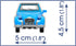 COBI Youngtimer Collection Citroen 2CV Type AZ Vehicle