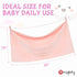 20 10 Inch 8 Pack Orighty Burp Cloths, Super Soft & Highly Absorbent Coral Fleece, x Gentle & Large Burp Rugs for Baby