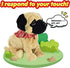 8 18+ WEofferwhatYOUwant Pug Daddy - Interactive Plush Robot Dog Toy for Toddlers - Touch & Sound Activated, Realistic