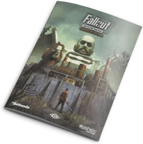 Fallout Wasteland Warfare: Forged in The Fire Rules Expansion - RPG Includes 5 New Scenarios/2 New Subfactions/259 New