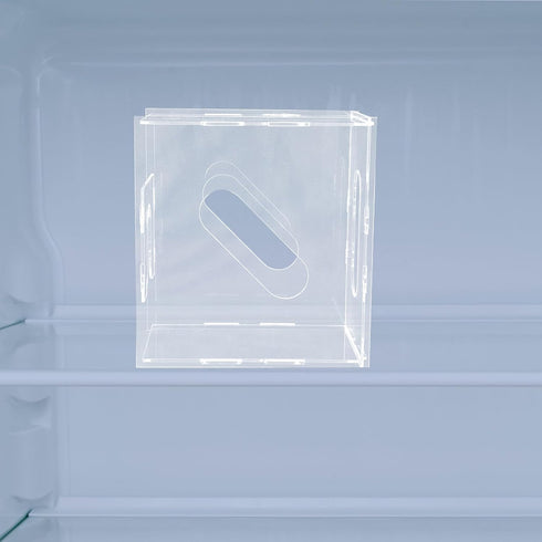 CVUTOVO Breast Milk Storage Container and Organizer for Fridge, Acrylic Breastmilk Bag Freezer Box, Refrigerator
