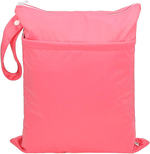 Dreaming Flower Waterproof Cloth Diaper Organizer Bags - Reusable & Washable