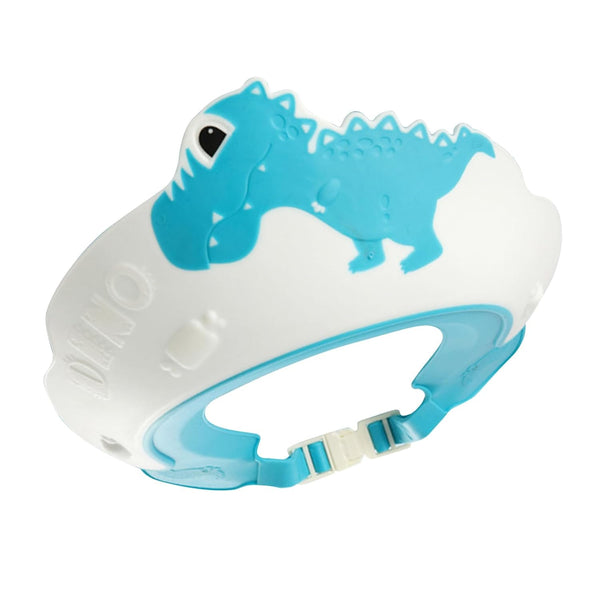 Naroote Kids Shampoo Cap, Lightweight Dinosaur Shape Soft and Efficient Drainage for Baby