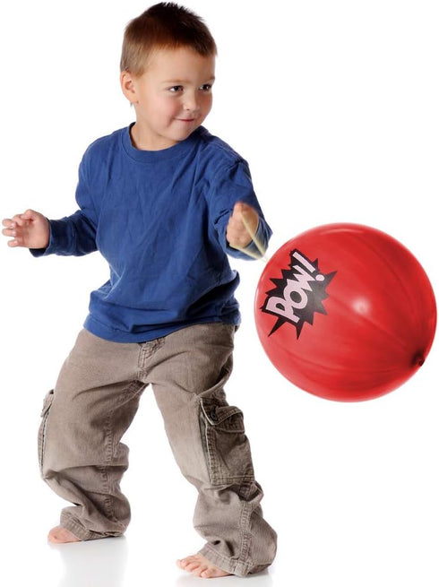 ArtCreativity Superhero Punch Balls, Set of 12 Durable Latex Balloons, Superhero Party Supplies, Goodie Bag Fillers