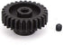 T best Motor Pinion Gear, 27T 1:14 Scale Remote Control Crawler Car Upgrade Parts for Wltoys 1/14 144001 (Black)