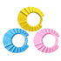 CUCUFA 3PCS Baby Bath Soft Cap Adjustable Soft Bath Cap Shampoo Protection Products for Baby Kids Child Shower baby