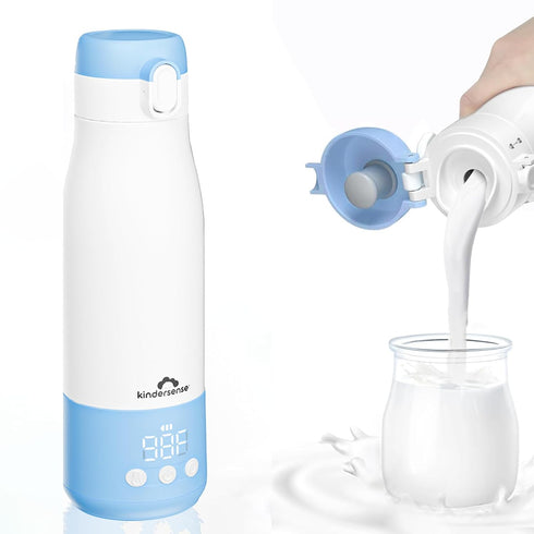 KinderSense Portable Bottle Warmer for Travel - 12 Fl Oz Large Capacity