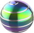 Kinetic Desk Toys, 2.17'' Kinetic Spinning Desk Toy Ball, Adults Fidgets for