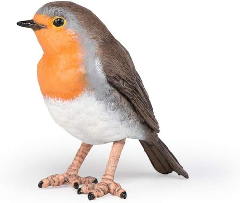 Papo Hand-Painted Figurine - Wild Animal Kingdom Robin 50275 - Collectible for Children from 3 Years Old
