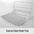 Countertop 12.4 7.09 inch Counter Kitchen Bottle Drying Rack with Drain Tray, x Organizer, for Insulated Water, Baby