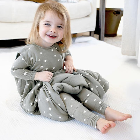 1.0 GUNAMUNA guenamuena Unisex Baby, Toddler Wearable Blanket, Sleeping Bag Bamboo Rayon, Sleep Sack with Diaper