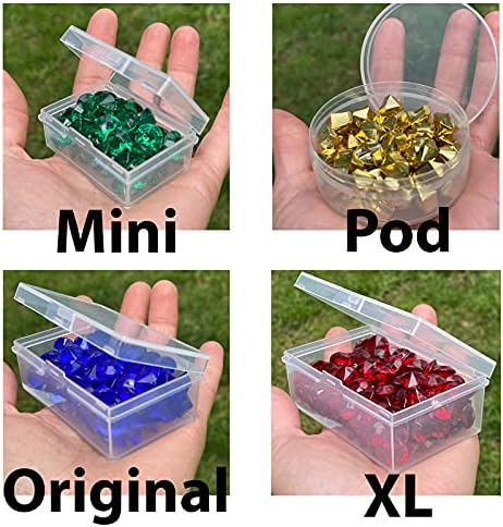 BitsBins Board Game Piece Storage and Organizers, Includes 12 BitsBins XL's, Measures 3.5" X 2.4" X 1.4"