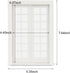 1: 12 28 Dollhouse Accessories Miniature Windows Scale Furniture Window Frame Model Panes Dollhouse Decoration Fiary