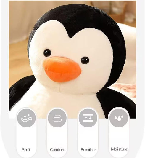 YUKOUQIAN 8.5" Penguin Stuffed Animal Cute Plush Doll SoftToy Gift for Girls Boys Birthdays Christmas Children's Day