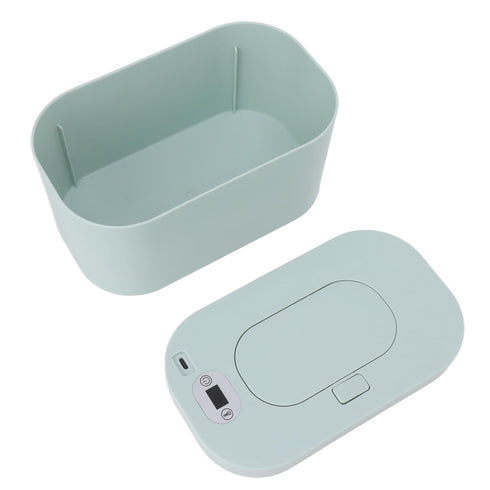 Glomora 5V Baby Wipe Warmer, USB Constant Temperature Portable Wipe Heater Temperature Adjustment Warm Keeper Dispenser