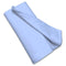 SHEETWORLD.COM SheetWorld Flannel Receiving Blanket 30 x 45, Blue Flannel, Made in USA